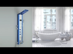 Tấm vòi hoa sen bằng thép không gỉ, nhà máy sản xuất H150xW22cm, nhiều màu