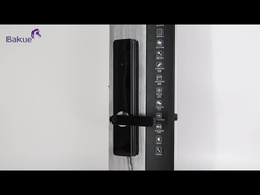Đen thông minh tiêu chuẩn châu Âu Mortise cửa khóa APP Wifi chức năng