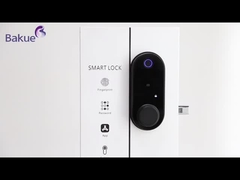 Smart Deadbolt khóa với một năm cho thẻ mã vân tay APP WiFi khóa cửa
