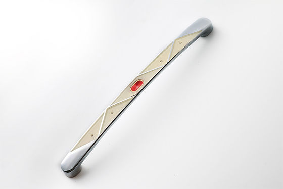 Phòng ngủ đồ nội thất bạc kéo Chrome bọc tay cầm Logo in