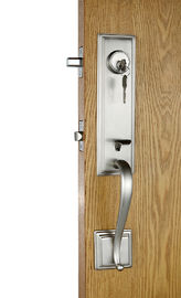Nội thất Modern Entry Door Handlesets Satin Nickel Đàn bình tiêu chuẩn Mỹ
