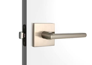 Đồng kẽm ống khóa bộ khóa phòng tắm có thể điều chỉnh khóa cửa satin nickel