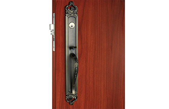 Luxury Brass Door Handles American Standard Cylinder Sữa kẽm