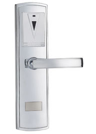 Bọc Nickel Sữa kẽm hợp kim khóa cửa điện tử với thẻ / chìa khóa mở đường OEM