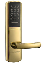 PVD vàng khóa cửa điện tử mở khóa bằng mật khẩu hoặc thẻ Emid
