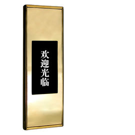 PVD Gold RFID Card Cabinet Locker Lock SUS304 Cho phòng tắm sauna / phòng SPA