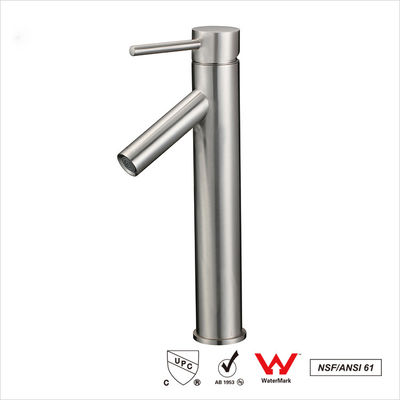 Các vòi bồn rửa có tay cầm đơn nhựa / vòi phòng tắm bằng đồng đánh bóng