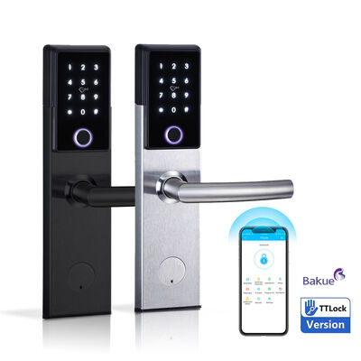 Khóa cửa Bluetooth mã thẻ tích hợp dấu vân tay APP Bluetooth WiFi Tùy chọn chống cháy đảm bảo kiểm soát truy cập
