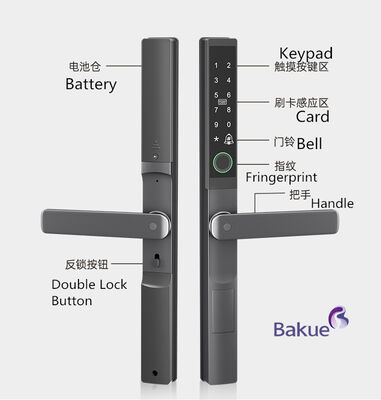Khóa cửa RFID bằng nhôm Phù hợp cho Hệ thống quản lý truy cập an toàn của trường học Thiết bị an ninh điện tử
