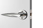 Khóa cửa thương mại Mortise 50mm Diameter Rose Lockset Chrome Lever Handle