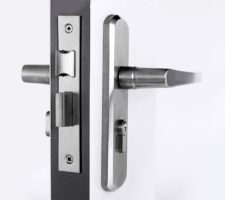 Mortise Lever Lockset khóa cửa thép không gỉ BD5050 / 5050A Hai nút