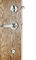 Chân cửa cổ bằng hợp kim kẽm phù hợp với cánh cửa bên phải / bên trái với đòn bẩy bên trong
