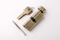 Antique Brass Door Lock Cylinder 80mm 3 Key Fixing Screws Mortise Locking Devices Các thiết bị khóa bằng đồng