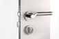Rose Mortise Door Lock Satin Nickel / Chrom Lever Handle (Máy cầm cánh cổng màu hồng)