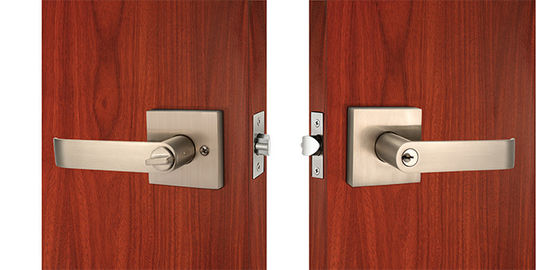 Super Passage Handle Tubular Locks Zinc Sliding Door Lockset