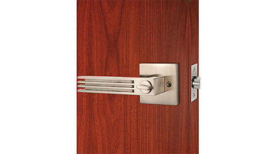 Khóa ống loại ANSI Khóa cổng trước kim loại Khóa satin Nickel Lever