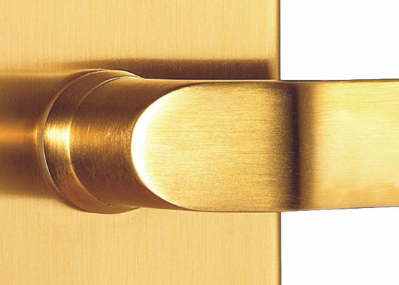 PVD Gold Modern House LOCK Hotel Entrance Lock với thẻ / thẻ mở