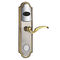 Smart Plated Gold / Nickel Electronic Door Lock RFID Card Khóa cửa không chìa khóa kỹ thuật số
