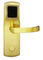 Thẻ điện tử Khóa cửa khách sạn Bọc bằng vàng Xét hoàn thiện phù hợp Khớp cửa Độ dày 38 - 50mm