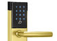 Chốt cửa vàng của Electroinc được mở bằng mật khẩu hoặc chìa khóa cơ khí