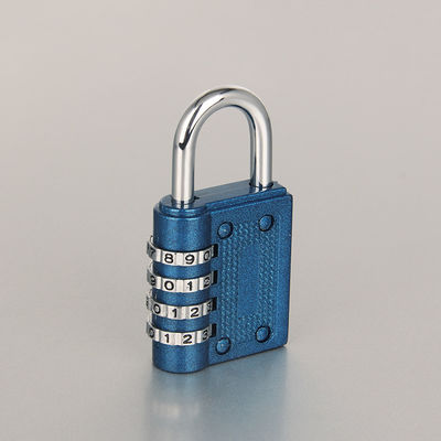 4 chữ số chống thời tiết Khối kết hợp có thể cài đặt lại Khóa đệm đa màu Đối với vali du lịch