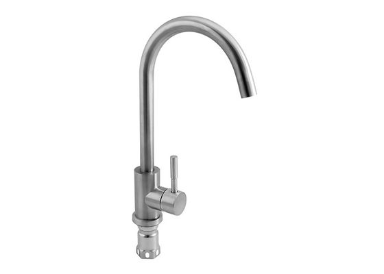 SUS304 Stainless Steel kéo ra vòi nhà bếp với một tay cầm