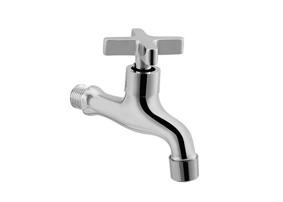 Nhà bếp / phòng tắm vòi bồn rửa 260g Chrome mạ kết thúc đồng vòi nước