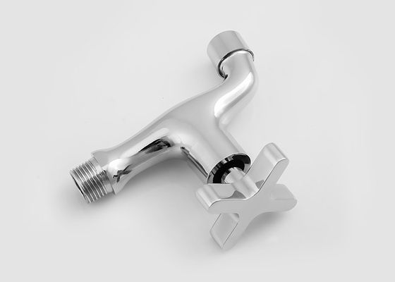 Nhà bếp / phòng tắm vòi bồn rửa 260g Chrome mạ kết thúc đồng vòi nước