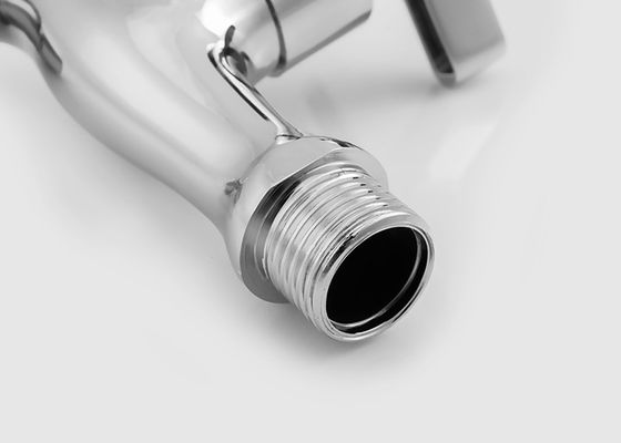 Nhà bếp / phòng tắm vòi bồn rửa 260g Chrome mạ kết thúc đồng vòi nước