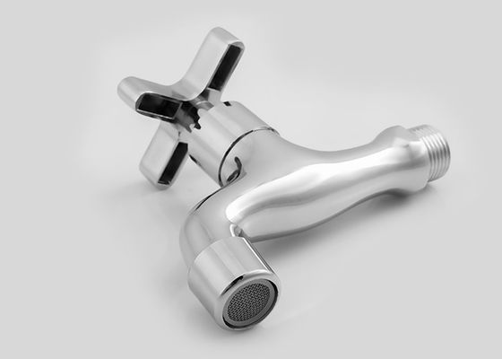 Nhà bếp / phòng tắm vòi bồn rửa 260g Chrome mạ kết thúc đồng vòi nước