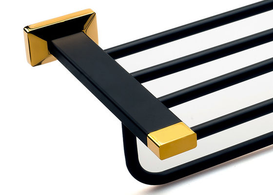 Solid Brass phòng tắm thiết lập khăn kệ vật liệu đồng tắm khăn kẹp