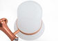 Đồng kẽm và Thủy tinh phòng tắm phụ kiện bàn chải vệ sinh &amp; Holder thiết kế hiện đại