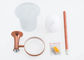 Đồng kẽm và Thủy tinh phòng tắm phụ kiện bàn chải vệ sinh &amp; Holder thiết kế hiện đại
