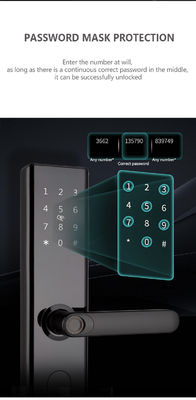 Biometric Keyless Fingerprint Door Lock Smart For Home Căn hộ Văn phòng Khách sạn