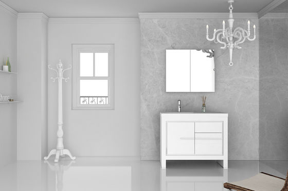 Bộ tủ tắm MDF kết hợp với gương / bộ tủ tắm