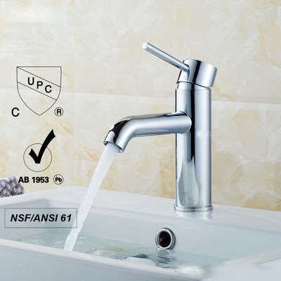 Các vòi bồn rửa Chrome cơ học không có lối thoát nước tinh khiết