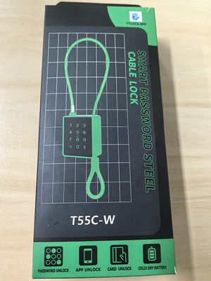 Thép không gỉ cáp PadLock cho cửa xe đạp hàng rào cửa sân