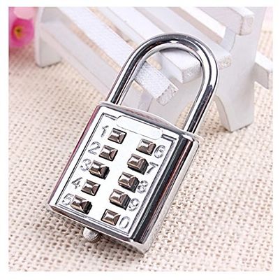 Mini nút nút mã khôi phục kết hợp ổ khóa 10 pin thể thao tủ