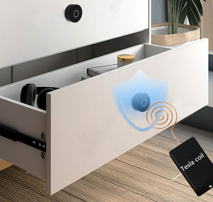 Khóa tủ thông minh điện tử Sữa kẽm hợp kim 5.0 Dấu vân tay Bluetooth Khóa nhiều lần