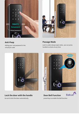 eKey Controller Type RFID Door Lock Featuring 2pcs Chìa khóa cơ khí Thiết bị kiểm soát truy cập bền cho nhiều môi trường khác nhau