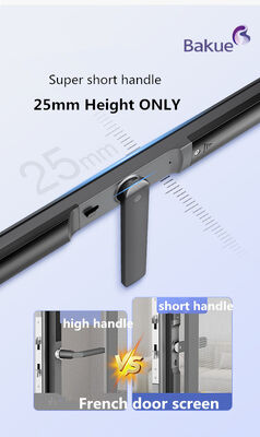 Khóa cửa kỹ thuật số thông minh siêu mỏng 25mm với nhiều phương pháp mở khóa và dung lượng người dùng không giới hạn