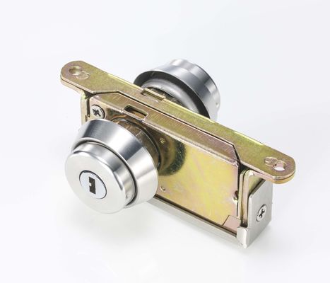 Khóa cửa thủy tinh khung nhôm 2 xi lanh SUS304 Bìa xi lanh