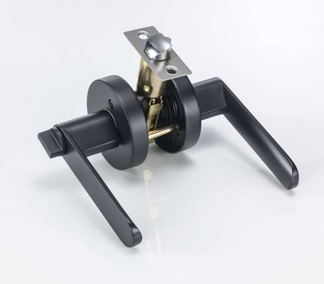 Matte Đen ống tay khóa kim loại kẽm tay cầm đồng xi lanh