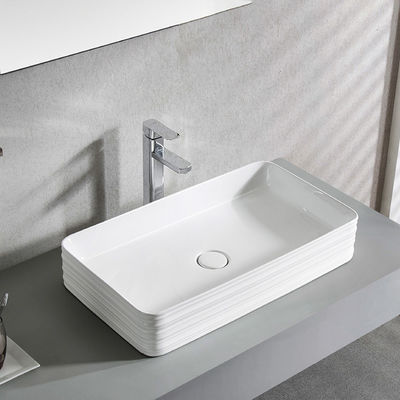 Cầu được gắn trên quầy bồn rửa tắm gốm