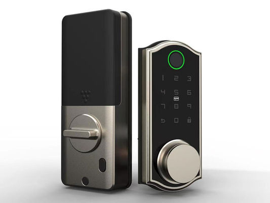 Điều khiển từ xa khóa cửa thông minh Deadbolt 4pcs pin AA cho cửa gỗ