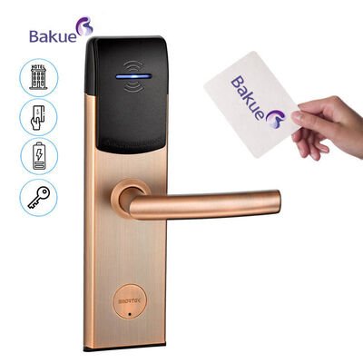Kiểm soát từ xa thông qua Gateway APP Card Code Bluetooth WiFi Kiểm soát khóa cơ học Loại Khóa cửa căn hộ Khóa cháy được đánh giá 60min Chứng nhận CE