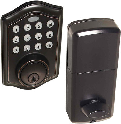 OEM hợp kim kẽm Keyless Electronic Keypad Deadbolt Lock Multicolor